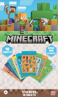 Minecraft set samolepek 800 ks - EPEE