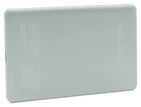 RealPower PB-5000 MAG Ultra Slim stříbrná / Powerbanka / 5000 mAh / MagSafe 15W / USB-C PD (577146)