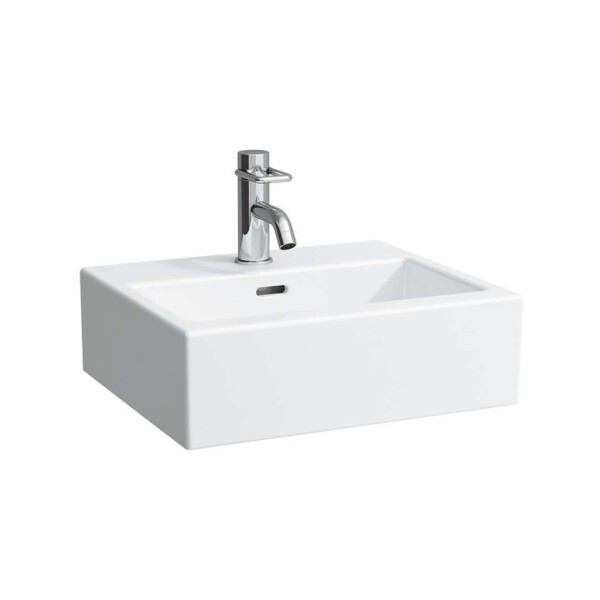 Laufen - Living Umývátko 45x38 cm, s 1 otvorem pro baterii, bílá H8154320001041