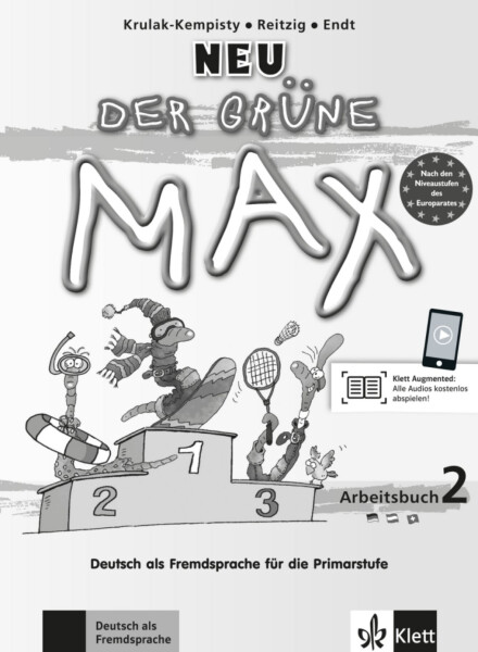 Der grüne Max neu 2 (A1-A2) - Arbeitsbuch + MP3 allango.net - Elzbieta Krulak-Kempisty