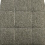 Jídelní židle, potah lanýžová látka, kov antracitový matný lak