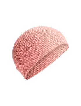 Unisex merino čepice ICEBREAKER Feadan Cuff Beanie, Acid Pink univerzální