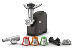 Tefal NE477838 černá / Mlýnek na maso / 2000 W / 2.3 kg za min / 9v1 (100002068293)