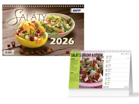 Stolní kalendář 2026 MFP - Saláty