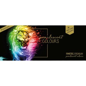FineTec Premium perleťové akvarelové barvy + Two Tone Colours sada