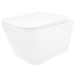 REA - Závěsná WC mísa Julio Rimless REA-C4803