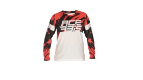 Dres Acerbis J-Kid Four bílá/červená vel. M bílá/červená M