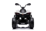 Mamido Dětská elektrická čtyřkolka Can-Am Renegade 180W 4x4 bílá