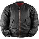 Bunda MA1 Bomber Fliegerjacke Basic černá XL