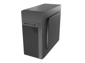 Natec HELIX černá / PC skříň / Micro-ATX / Mini-ITX / USB-C / bez zdroje (NPC-2171)