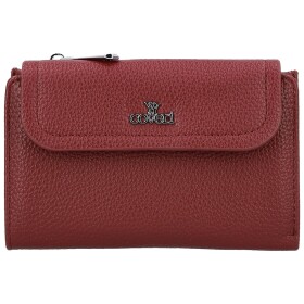 Stylová dámská koženková peněženka Coveri Deana, vínová