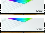 ADATA Lancer RGB 64GB (2x32GB) bílá / Paměť RAM / DDR5 / 6000MHz / CL30 / XMP 3.0 (AX5U6000C3032G-DCLARWH)
