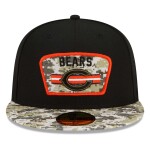 New Era Pánská kšiltovka Chicago Bears NFL 2021 On-Field Salute to Service 59FIFTY Fitted Velikost: 7 3/4