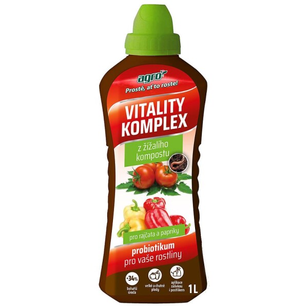 Agro vitality komplex rajčata a paprika 1 l - probiotika