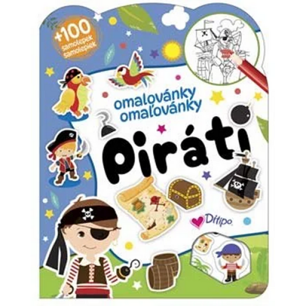 Piráti Omalovánky/omaľovanky
