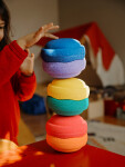Malé kameny Stapelstein Mini RainbowClassic, 6 ks