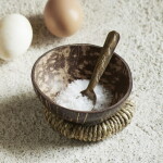 MADAM STOLTZ Mosazná lžička Antique Brass, měděná barva, kov