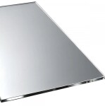 Akryl pro laserové zpracování 500 x 300 x 3 mm - Zrcadlové plexisklo, stříbrné