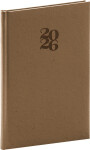 Týdenní diář 2026 NOTIQUE A5 - Essenza - Oříšek, 15 x 21 cm