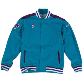 Mitchell & Ness Pánská bunda Charlotte Hornets NBA 1996-97 Authentic Warm Up Velikost: M