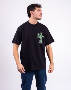 Tričko Carhartt WIP S/S Forma T-Shirt Black heavy stone wash