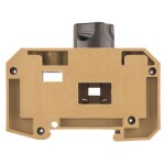 Weidmüller 0502120000 jisticí řadová svorka šroubovací středně žlutá 20 ks