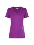 ICEBREAKER W 150 Tech Lite SS Scoop Tee Panax, Passion velikost: M
