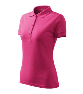 Pique Polo polokošile dámská purpurová 2XL