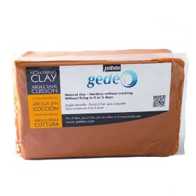 Pébéo Gédéo Samotvrdnoucí hlína 1,5 kg - červená