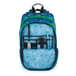 Bagmaster školní batoh ALFA 21 B Blue/Green