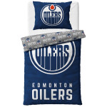 Hokejové povlečení NHL Edmonton Oilers Shields Velikost: 140x200 + 70x90 cm