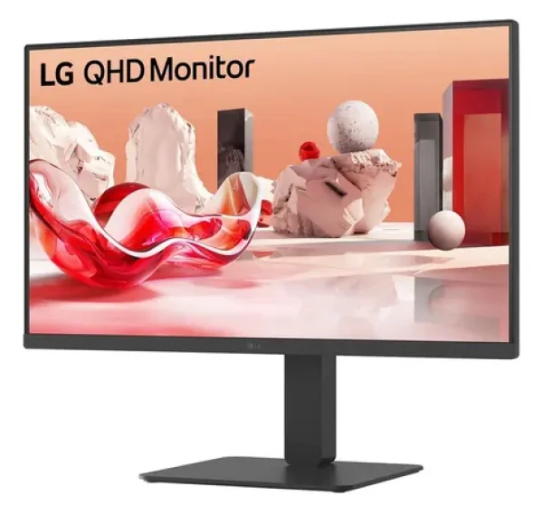 27" LG 27BA54QB-B černá / Monitor / IPS / 2560x1440 / 75 Hz / 350 cd/m2 / 2x HDMI + DP / repro (27BA54QB-B.AEU)