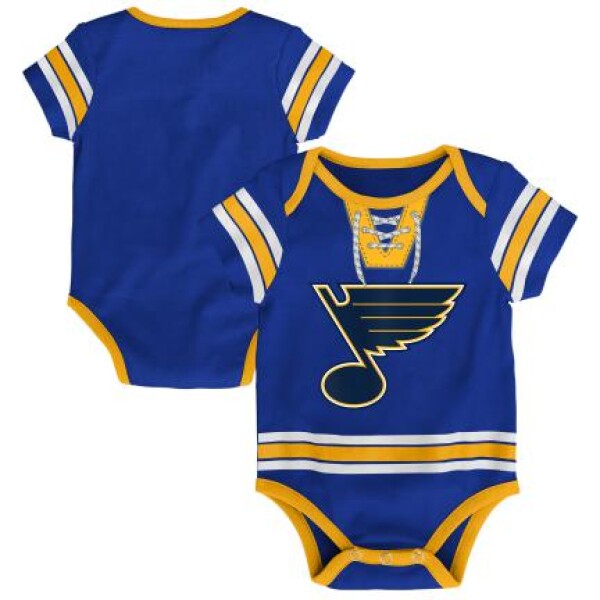 Outerstuff Dětské body St. Louis Blues NHL Hockey Pro Creeper Plain Back Velikost: Batole 24 měsíců