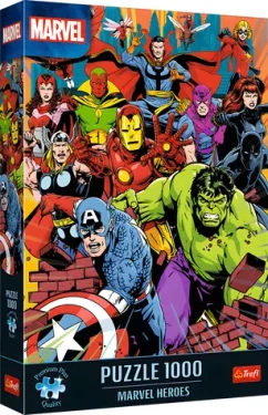 TREFL Puzzle Premium Plus Marvel: Hrdinové Marvelu