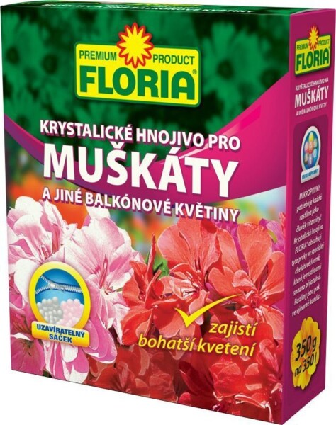 AGRO FLORIA hnojivo pro muškáty