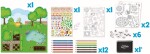 Maped Maped, 907008, Creativ Color & Play, kreativní sada, Zahrada