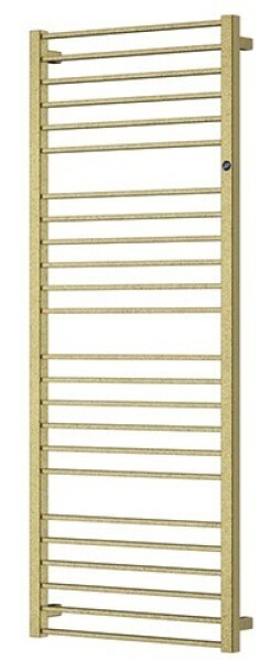 Instalprojekt - Koupelnový radiátor PIKO zlatá barva - Barva - Zlatá, Doporučená topná tyč (W) - 400, Rozměr A - 55, Rozměr C - 115, Skutečný rozměr radiátoru (v mm) - 530 x 1129 mm, Typ připojení - Středové 50 mm RADPIK501184SP