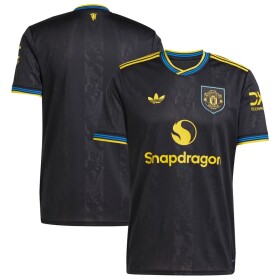 Adidas Pánský dres Manchester United 2025/26 Third Replica Jersey - Black Velikost: M