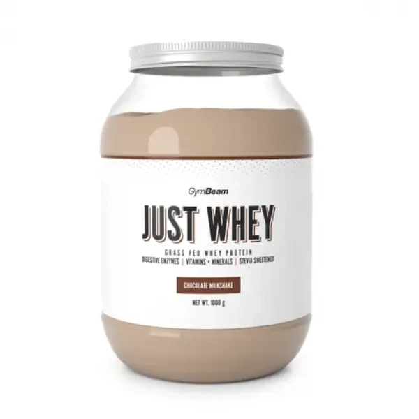 Just Whey Grass-Fed Protein – GymBeam (čokoládový milkshake, 1000 g) (28324-1-chocolate-milkshake)