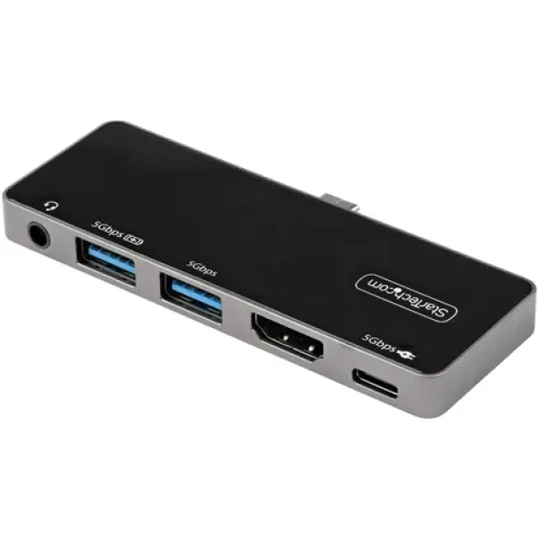 StarTech USB-C Multiport adaptér černá/stříbrná / Adaptér / HDMI / 2x USB-A / USB-C / 60Hz (DKT30ICHPD)