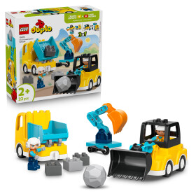 LEGO® DUPLO® 10475 Vozidla na stavbě 3 v 1