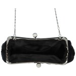 Zajímavé dámské psaníčko Rohana, černá