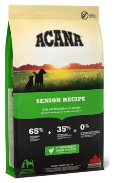 ACANA Senior 11,4 kg / Granule pro psy / pro starší psy / kuře / bez obilovin