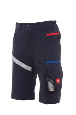 Pracovní bermudy PAYPER NEXT 4W SHORTS Barva: Námořnická Modrá/ Černá, Velikost: 48 (S00232P0600802048)
