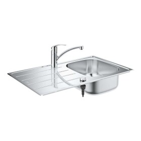 GROHE - Dřezy Set dřezu K200 a baterie Eurosmart, kartáčovaná nerez/chrom 31565SD1