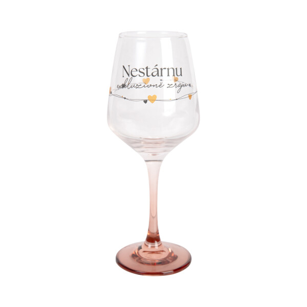 Sklenice na víno 330 ml - Nestárnu - Albi