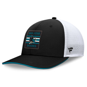 Fanatics Pánská kšiltovka San Jose Sharks NHL Authentic Pro A/Cap Structured Mid-Crown Adj Cap