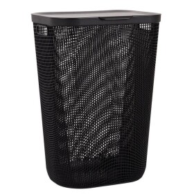 Koš na špinávé prádlo MY MESH antracit, 55 l