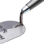 Zednická lžíce štukatérská, 100 mm kalená ocel STALCO PERFECT S-73060