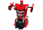 Mamido Auto Robot Transformers 2v1 na dálkové ovládání RC červený